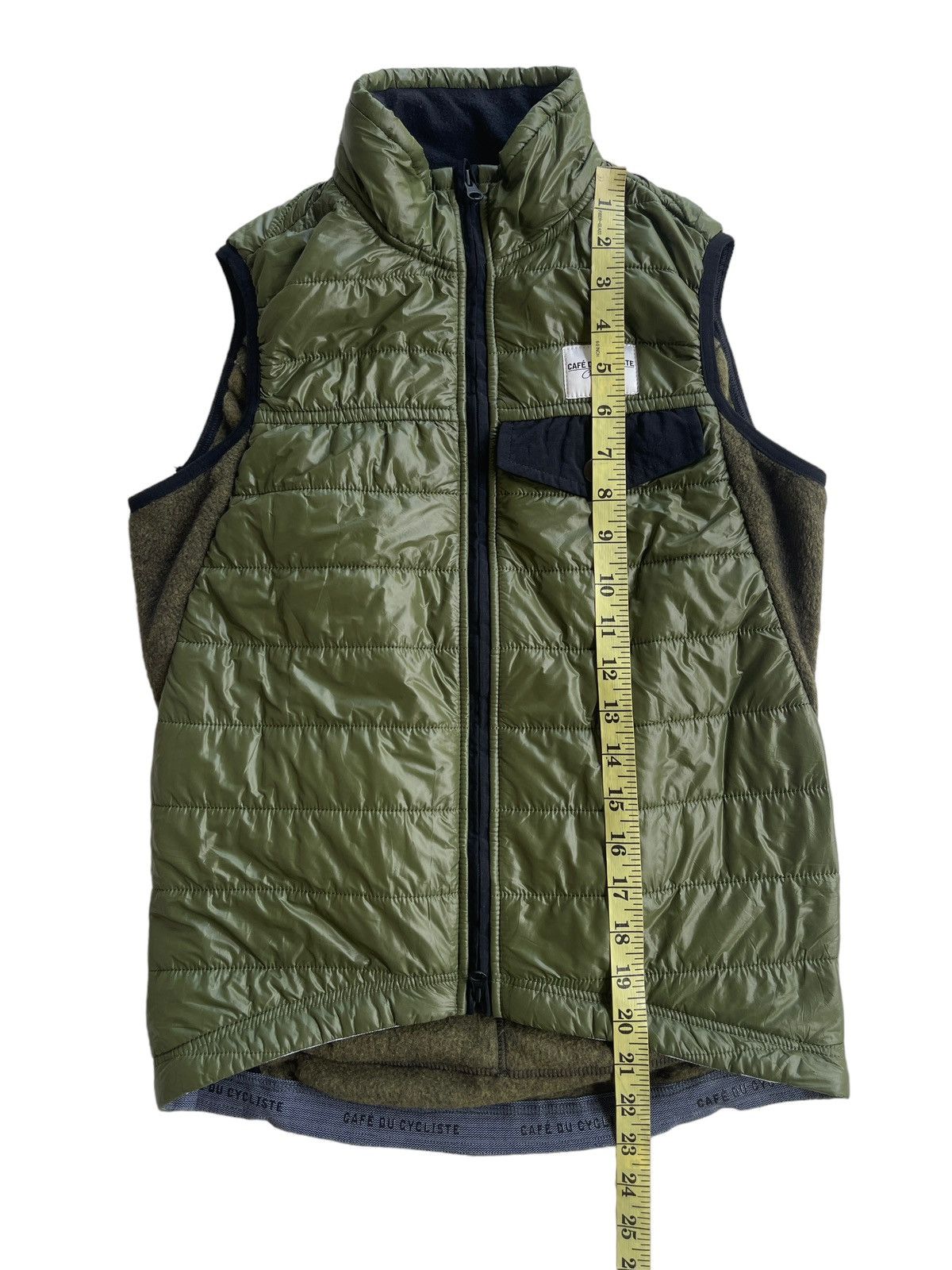 Cafe du Cycliste Mens Thermal Cycling Albertine Gilet Romania Size US XS / EU 42 / 0 - 8 Thumbnail