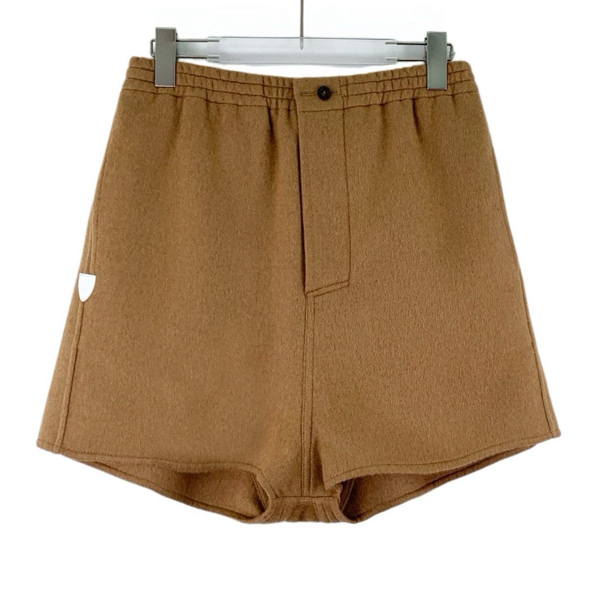 Louis Vuitton Louis Vuitton Leather Label Camel Hair Casual Shorts K26WX Size 25" / US 0 / IT 36 - 1 Thumbnail