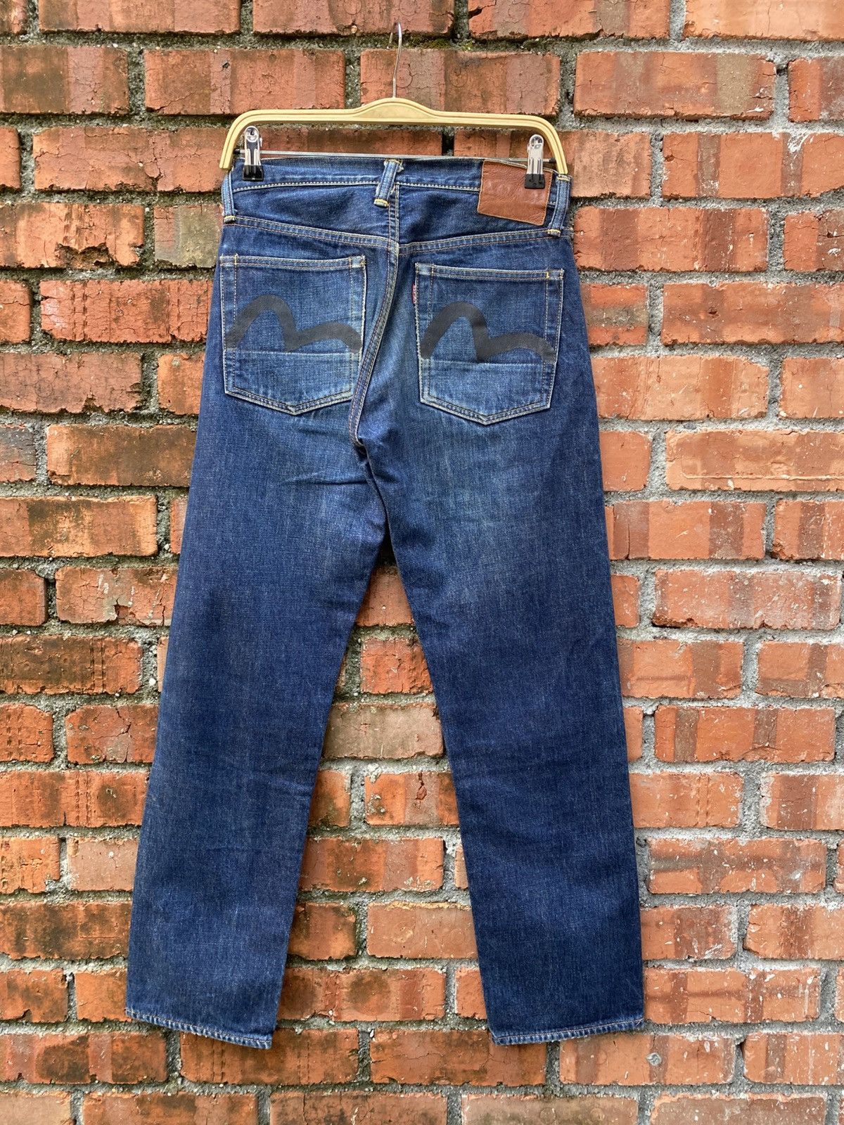 Vintage W29x30 evisu redline made in JAPAN Size US 29 - 2 Thumbnail