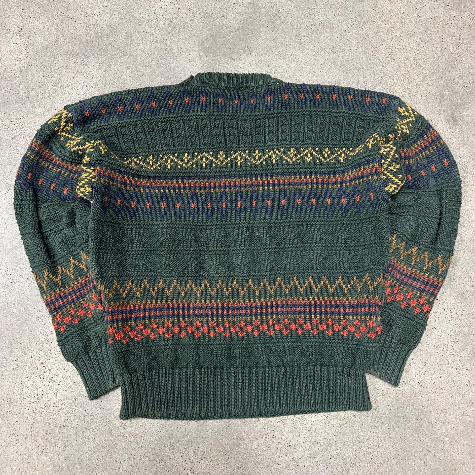 Gap × Vintage Vintage GAP Heavyweight Knit Sweater Size US L / EU 52-54 / 3 - 3 Thumbnail