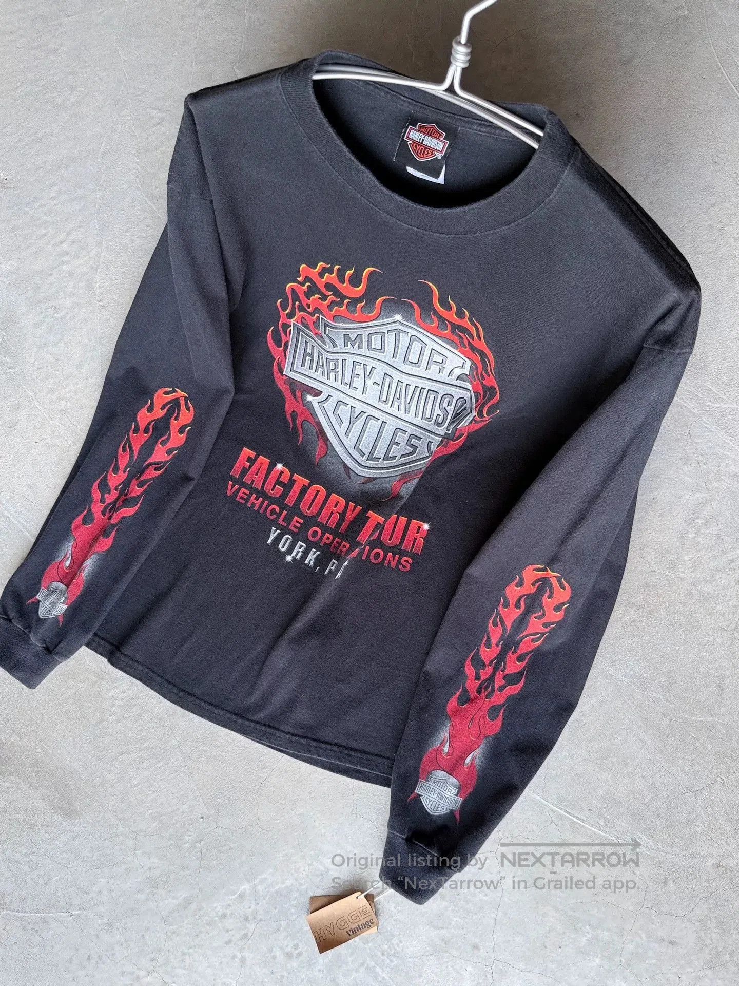 Vintage Vintage 2006 Harley Davidson Chopper Tee. Size US L / EU 52-54 / 3 - 8 Thumbnail