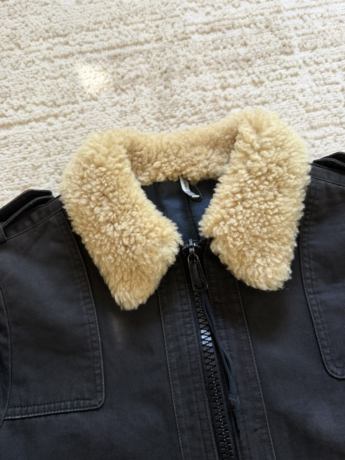 Hedi Slimane Dior Homme AW05 Shearling Jacket Size US XS / EU 42 / 0 - 6 Thumbnail