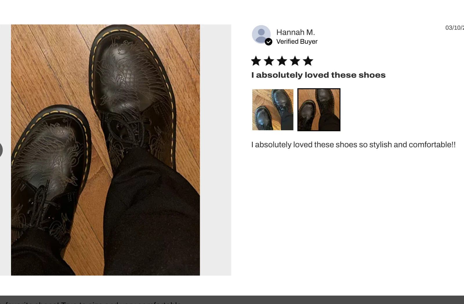 Dr. Martens US M 8 ~ Dr. Martens 1461 PHOENIX Smooth Leather shoes Size US 8 / EU 41 - 5 Thumbnail