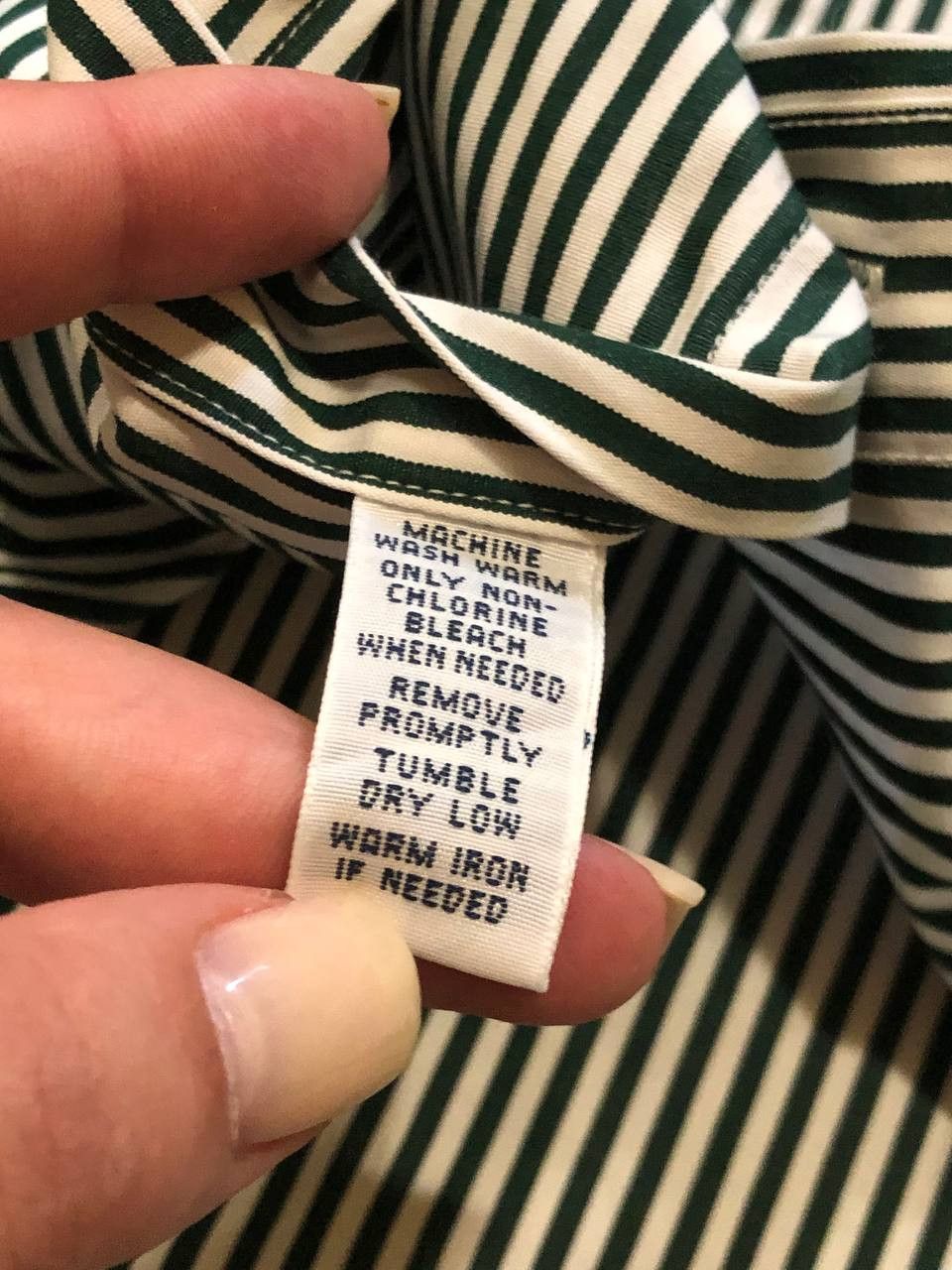 Ralph Lauren Vintage striped Shirt print Ralph Lauren Y2K custom fit Size US L / EU 52-54 / 3 - 4 Thumbnail