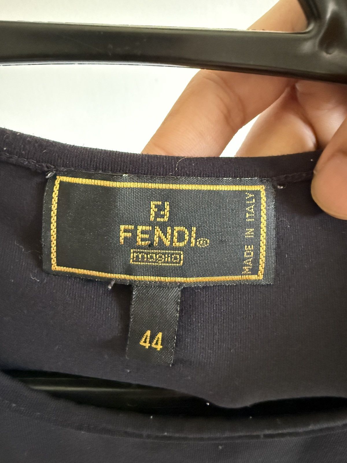 Fendi Fendi cotton jersey short sleeve shirt Size S / US 4 / IT 40 - 6 Thumbnail