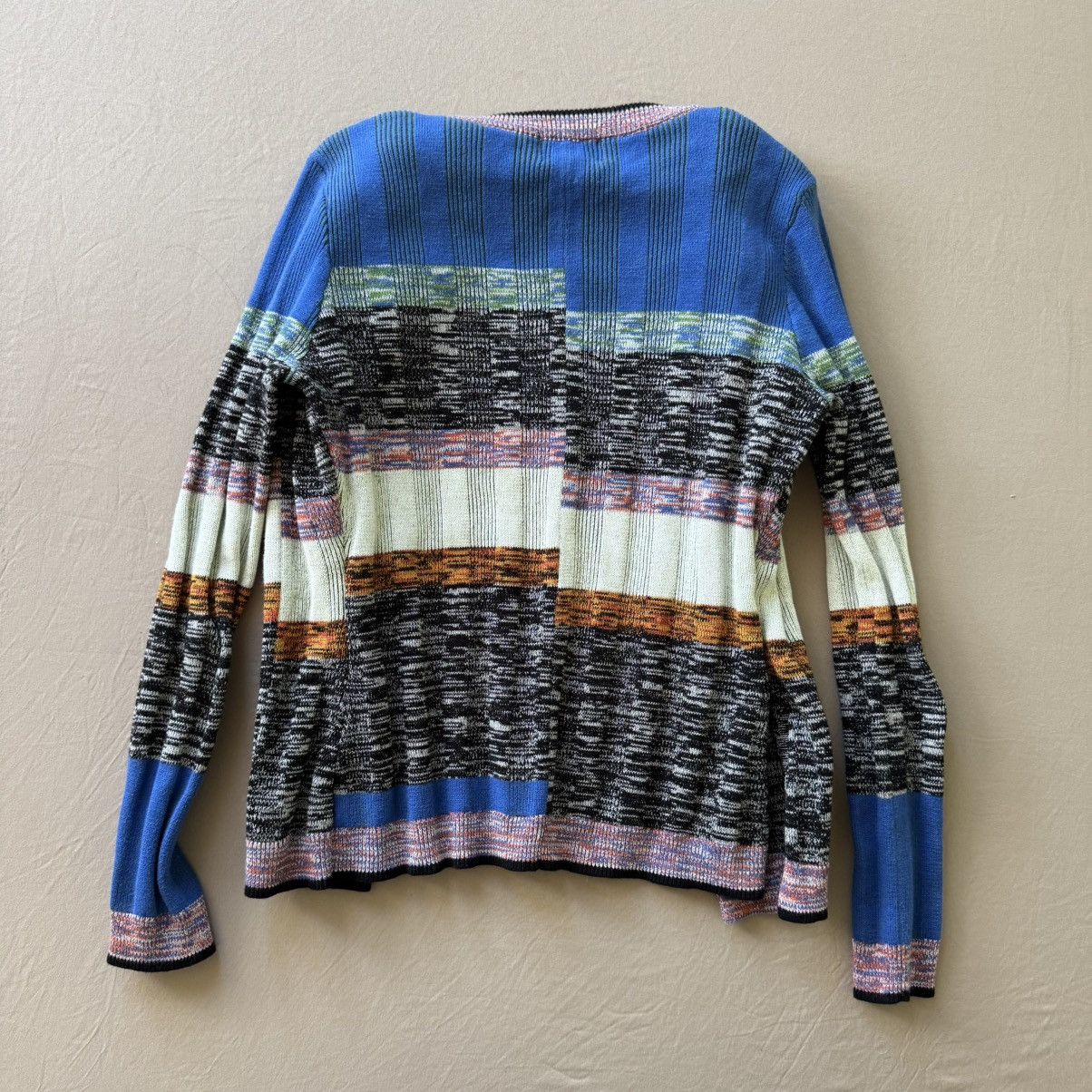 Other Over 1 Abstract Striped Multi-way Cardigan Sweater Size S / US 4 / IT 40 - 5 Thumbnail