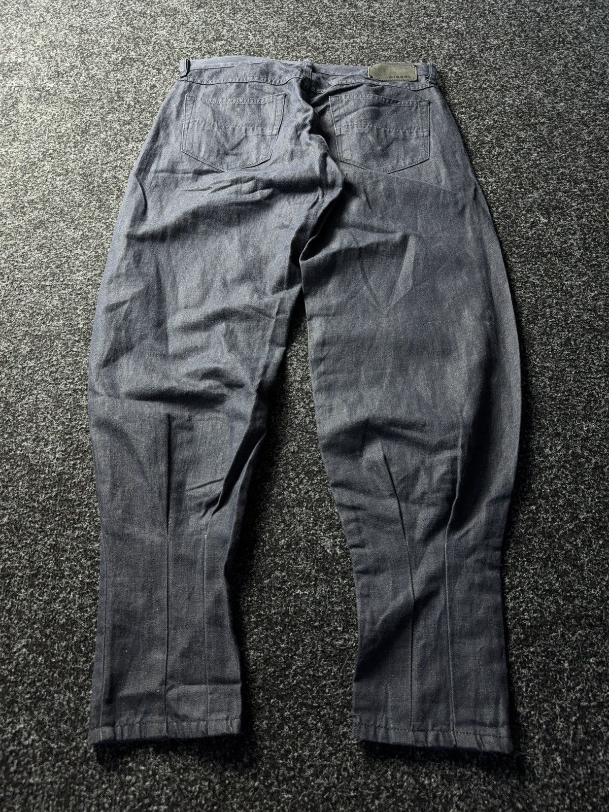 Diesel Luxury Avant Garde Diesel Saada Japanese style denim pants Size 28" / US 6 / IT 42 - 10 Thumbnail