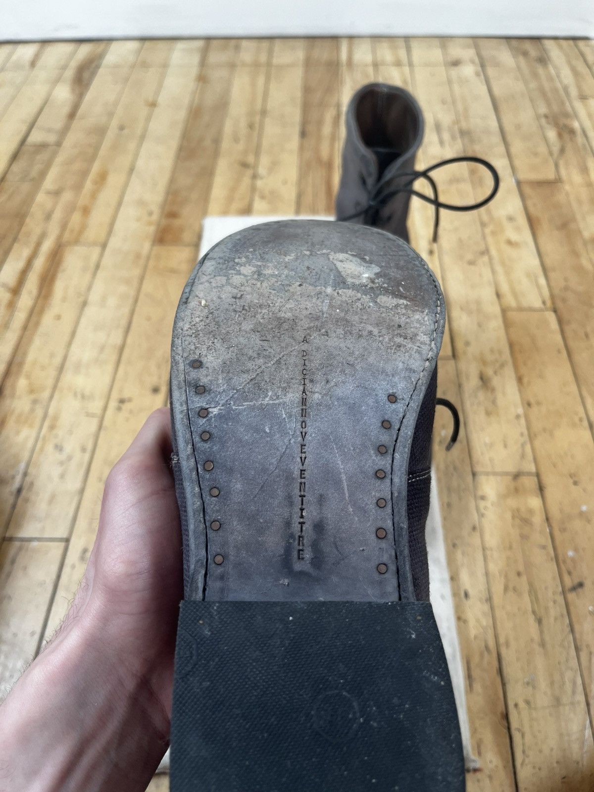 A1923 A diciannoveventitre cotton canvas boots Size US 9.5 / EU 42-43 - 8 Thumbnail