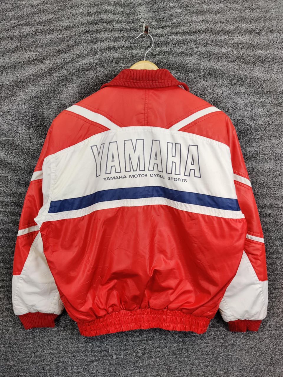 Yamaha Vintage 90's Yamaha Motorcycle Bikers Jacket Size US M / EU 48-50 / 2 - 2 Thumbnail