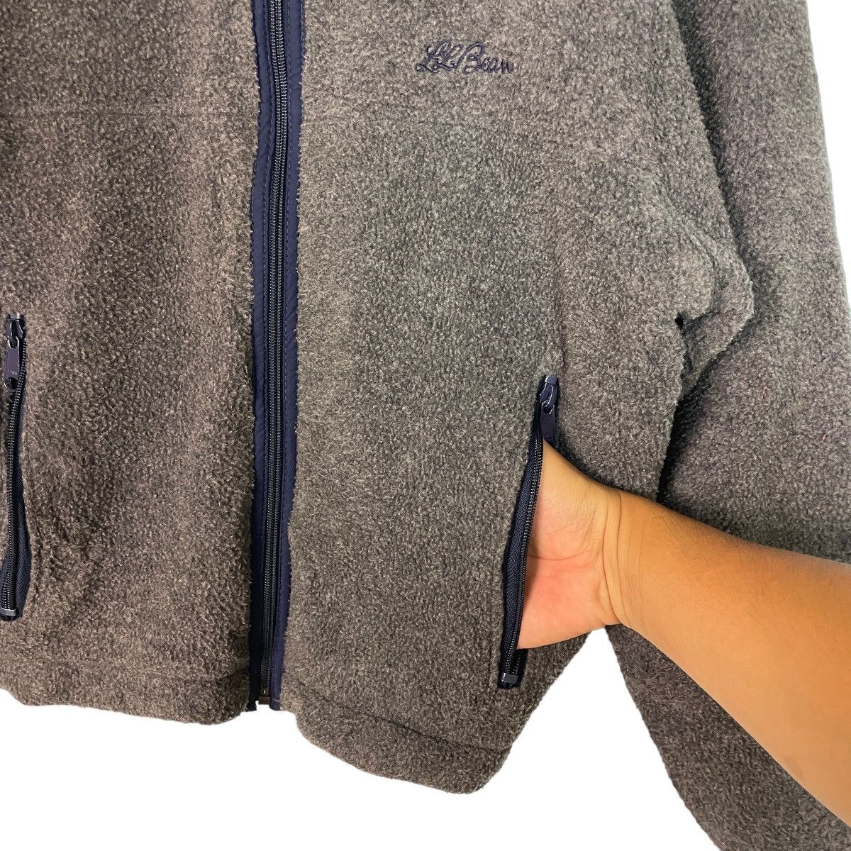 L.L. Bean L.L. Bean Freeport Maine Fleece Zipper Jacket Size US S / EU 44-46 / 1 - 8 Thumbnail