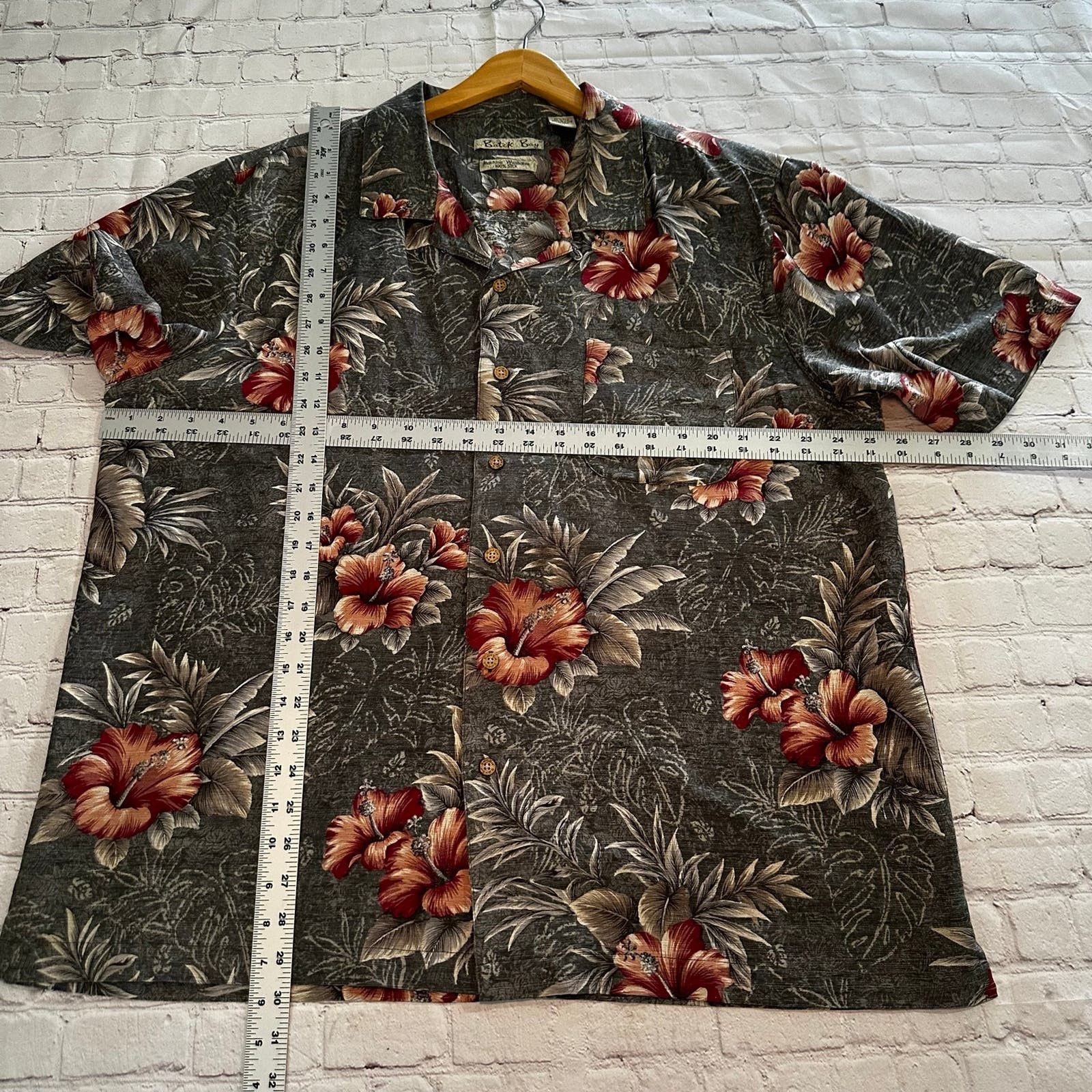 Batik Bay batik bay Hawaiian button-down short sleeve Size US XL / EU 56 / 4 - 4 Thumbnail