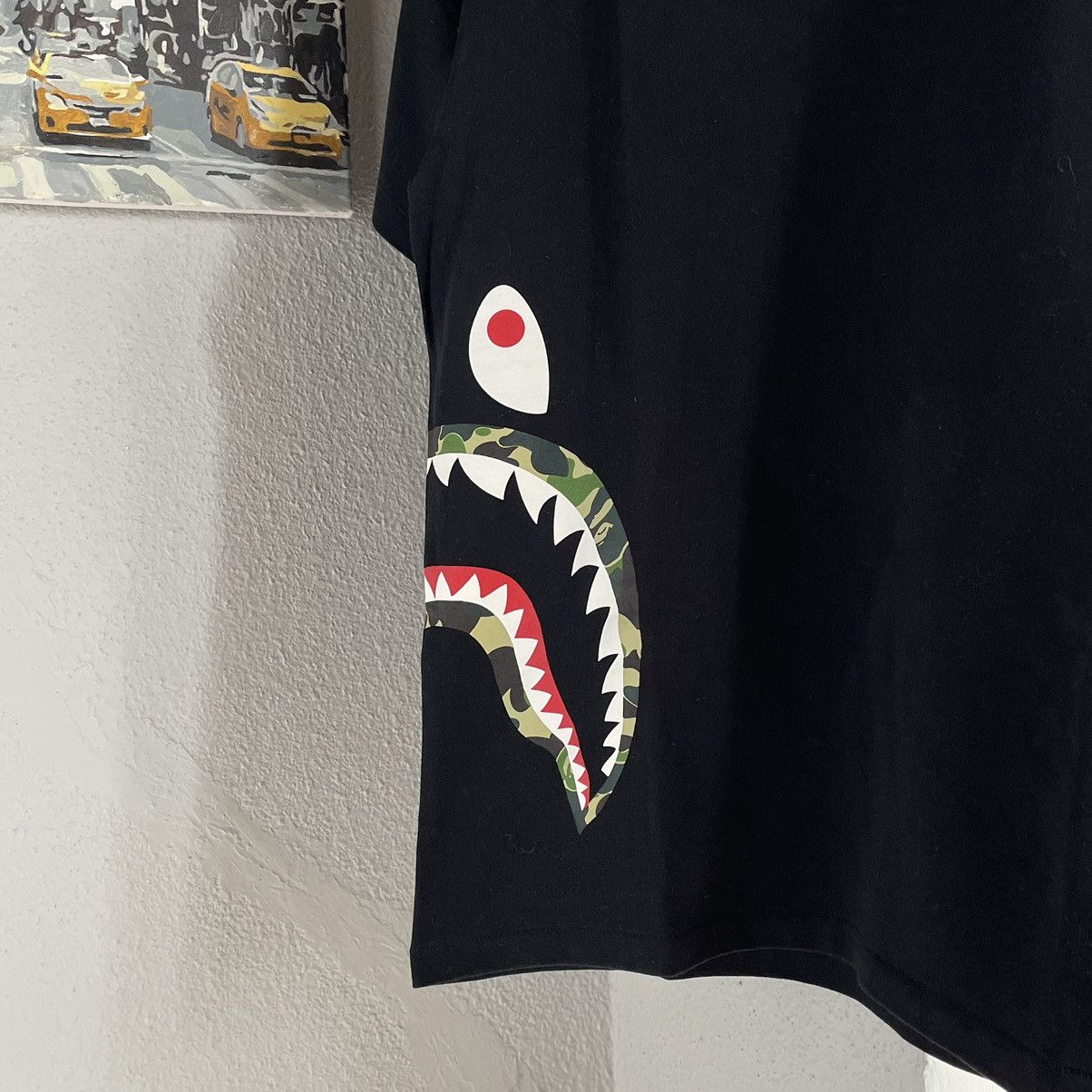 Bape BAPE Digital 1st Camo Shark Mouth Tee Size US M / EU 48-50 / 2 - 3 Thumbnail