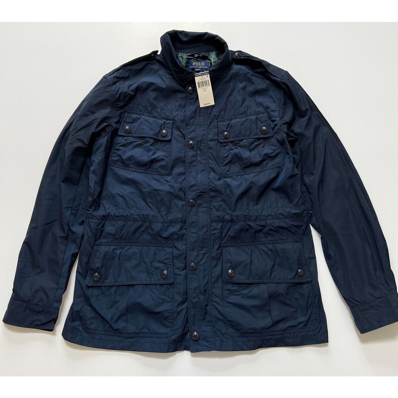 Polo Ralph Lauren Polo Ralph Lauren Multi Pocket Aviatr Navy Jacket Men Size L Size US L / EU 52-54 / 3 - 1 Thumbnail