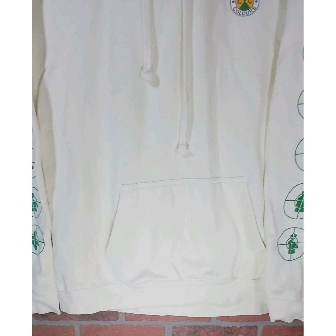 Cross Colours Cross Colours Public Enemy Hoodie Mens Medium Cream Fight th Size US M / EU 48-50 / 2 - 21 Thumbnail