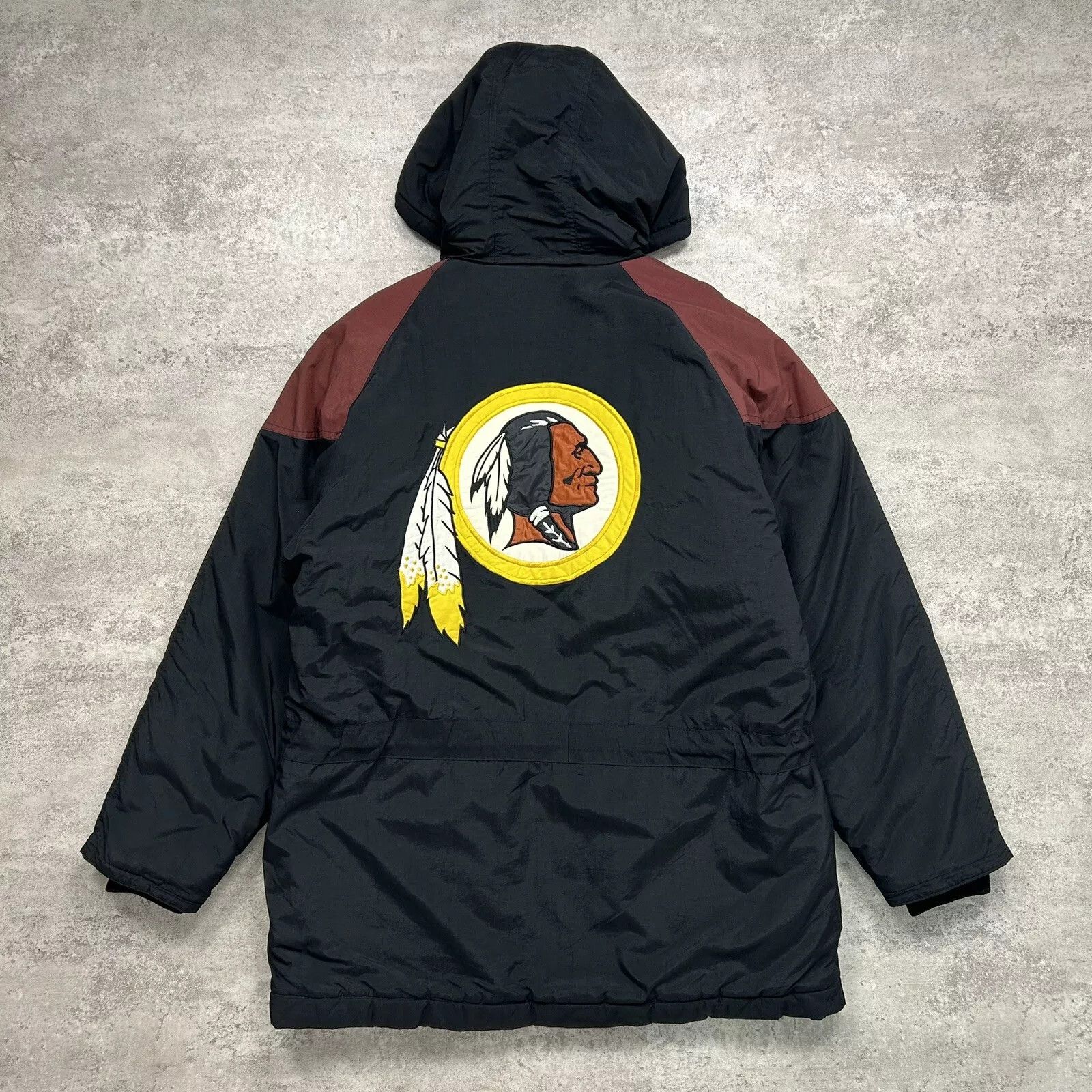 Vintage Washington Redskins Starer Parka hotsell Jacket M