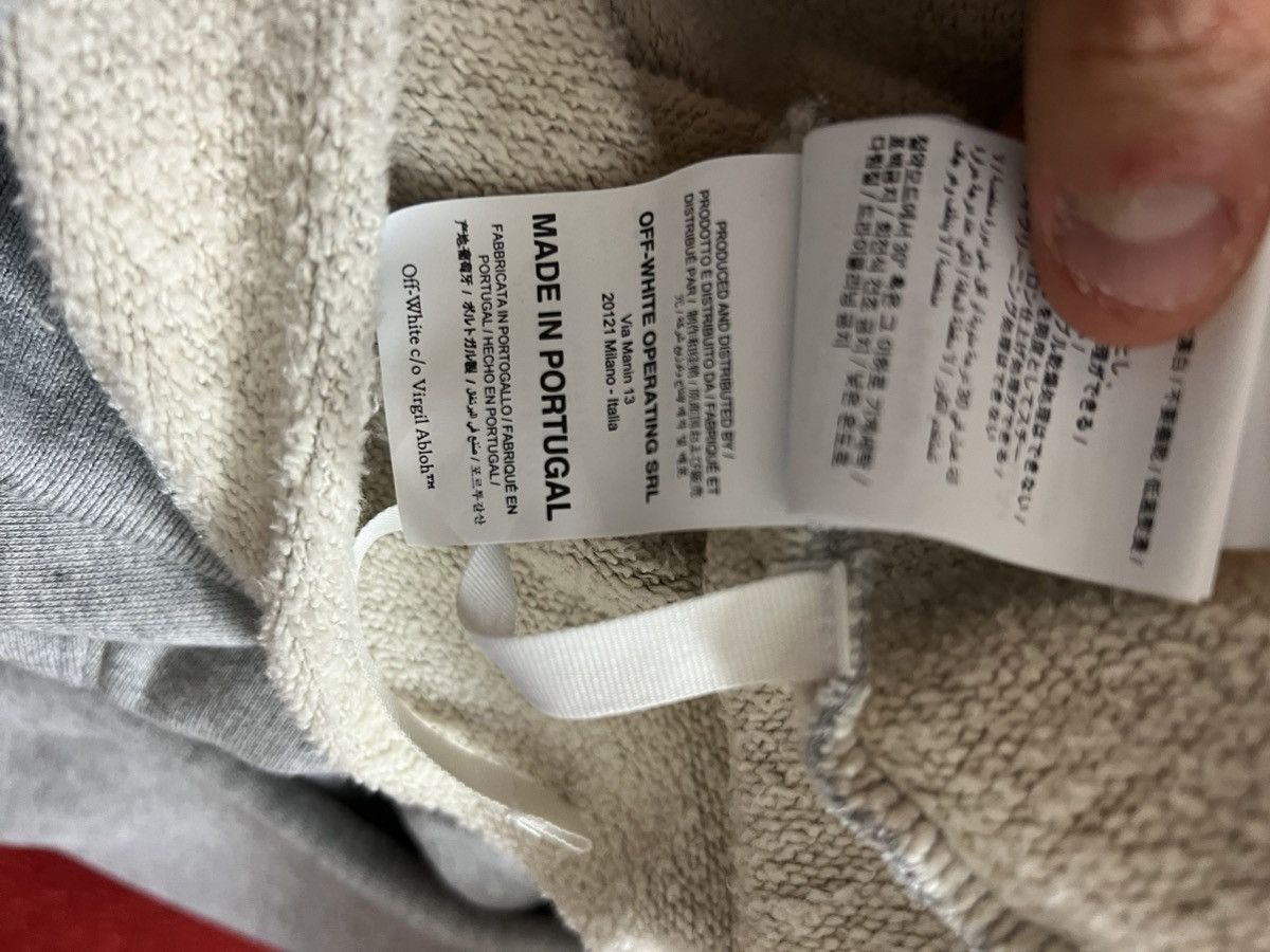 Off-White Off-white gray hoodie Size US M / EU 48-50 / 2 - 11 Thumbnail