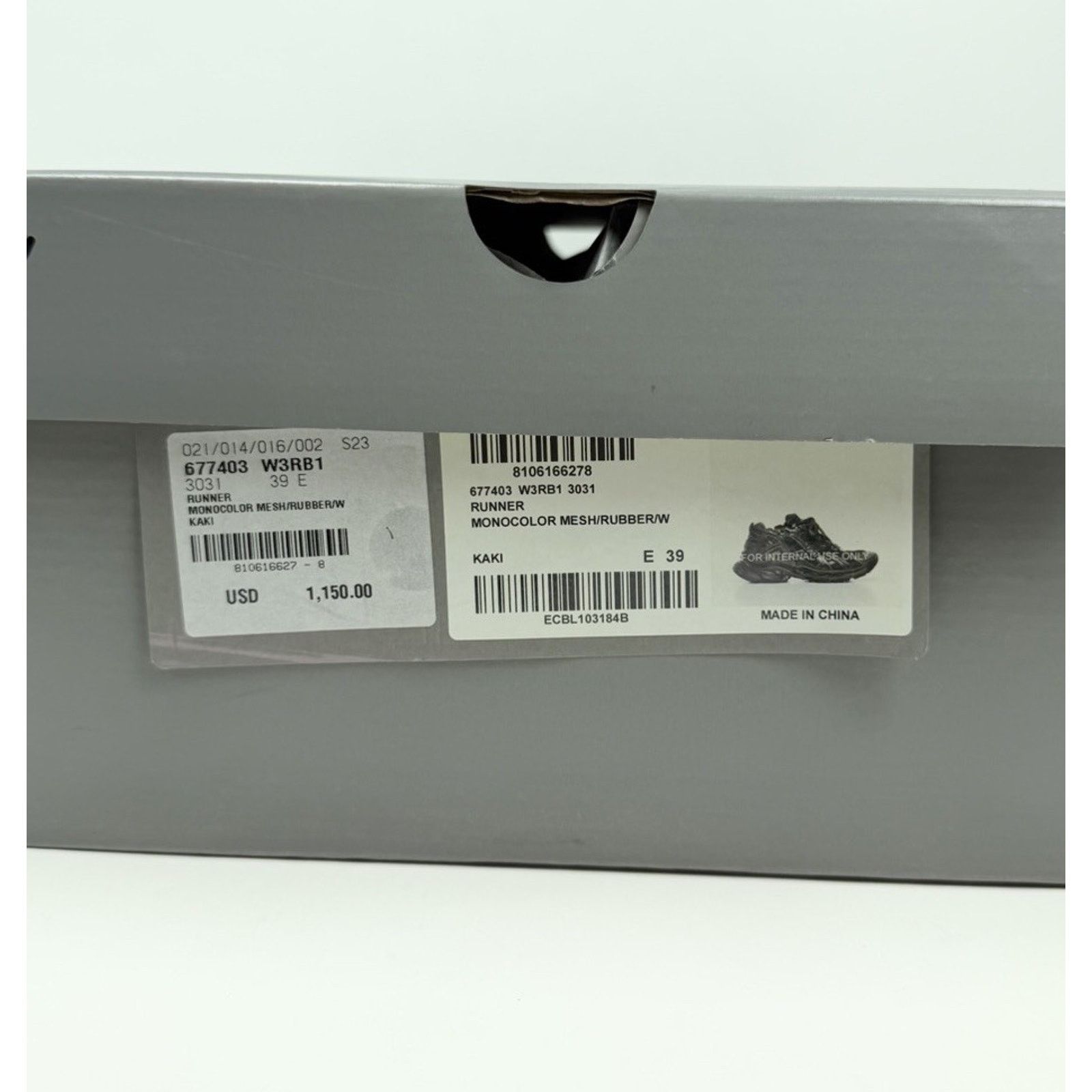 Balenciaga Size 39EU/6US - Balenciaga Runner Olive Green Size US 6 / EU 39 - 7 Thumbnail