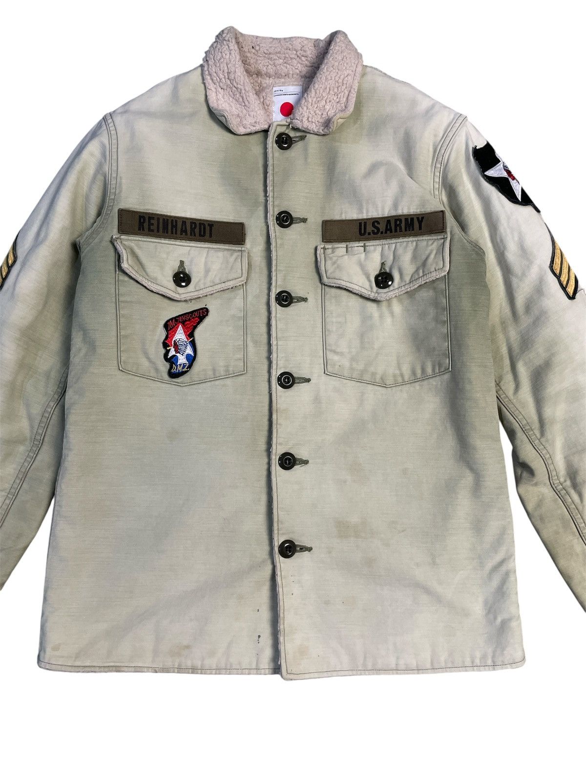 Japanese Brand ‼️ICONIC‼️ John Lennon Reinhardt OG Sherpa Jacket By Marka Size US S / EU 44-46 / 1 - 3 Thumbnail