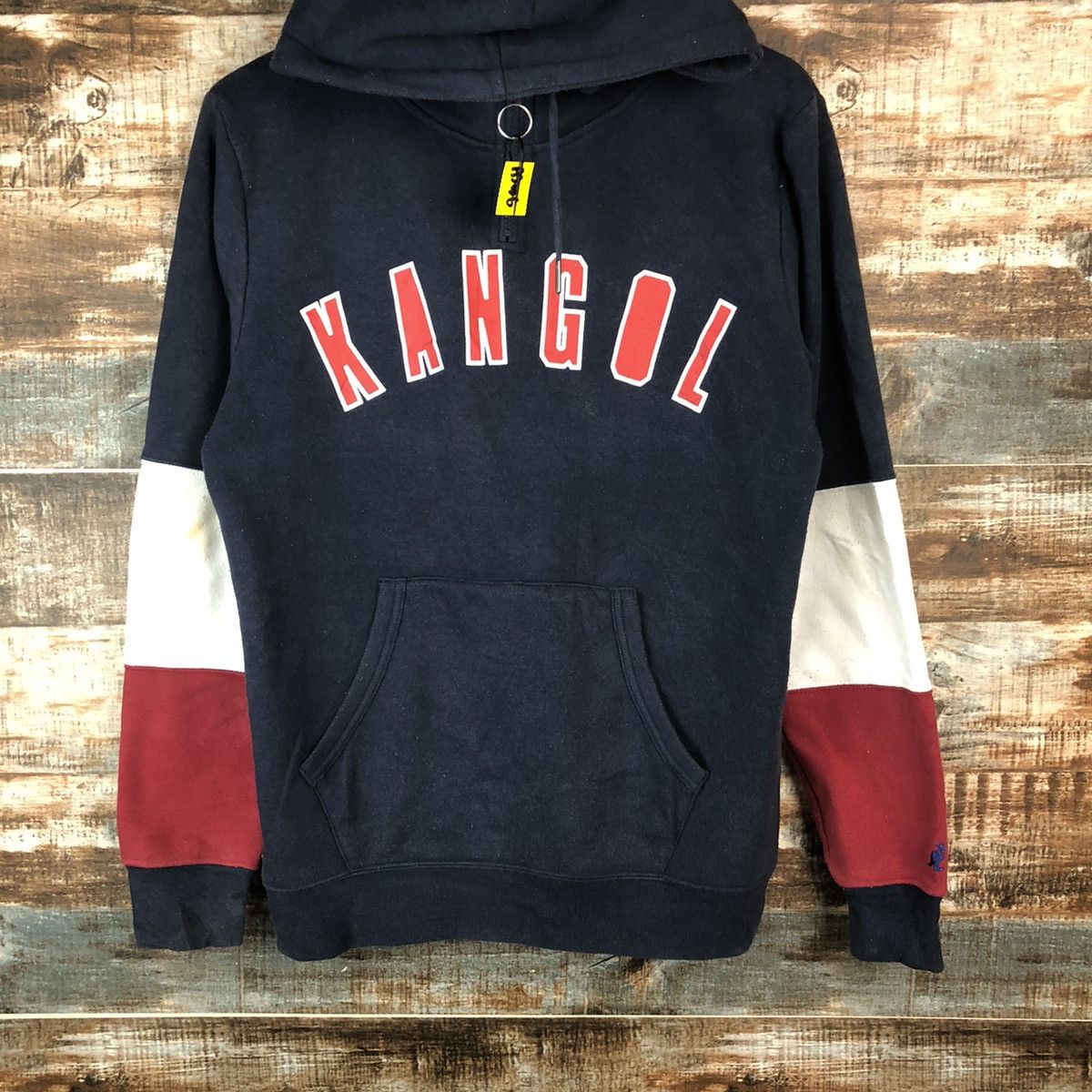 Kangol × Vintage Kangol 5 Zip Five Dark Blue Hoodie sweatshirt #A2026 Size US M / EU 48-50 / 2 - 3 Thumbnail