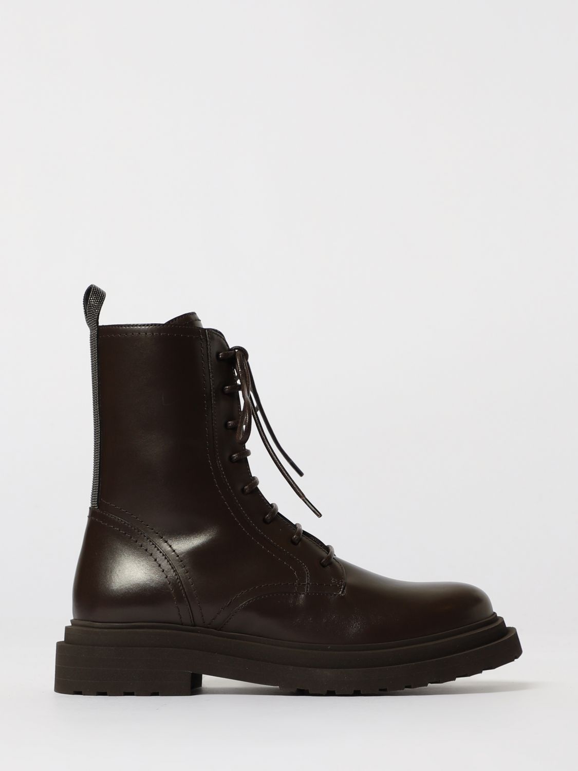 Brunello Cucinelli Brunello Cucinelli Boots Woman Dark Size US 7 / IT 37 - 1 Thumbnail