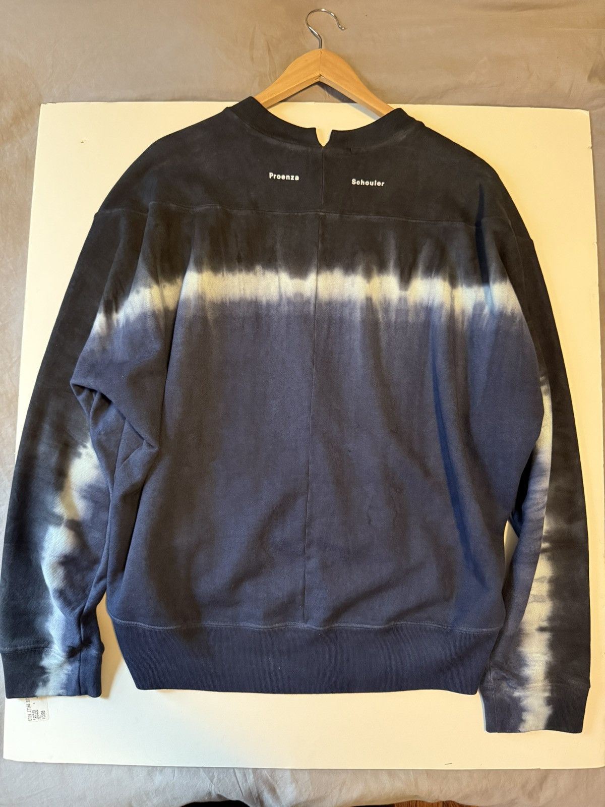 Proenza Schouler PROENZA SCHOULER WHITE LABEL Tie Dye Sweatshirt L Size L / US 10 / IT 46 - 6 Thumbnail