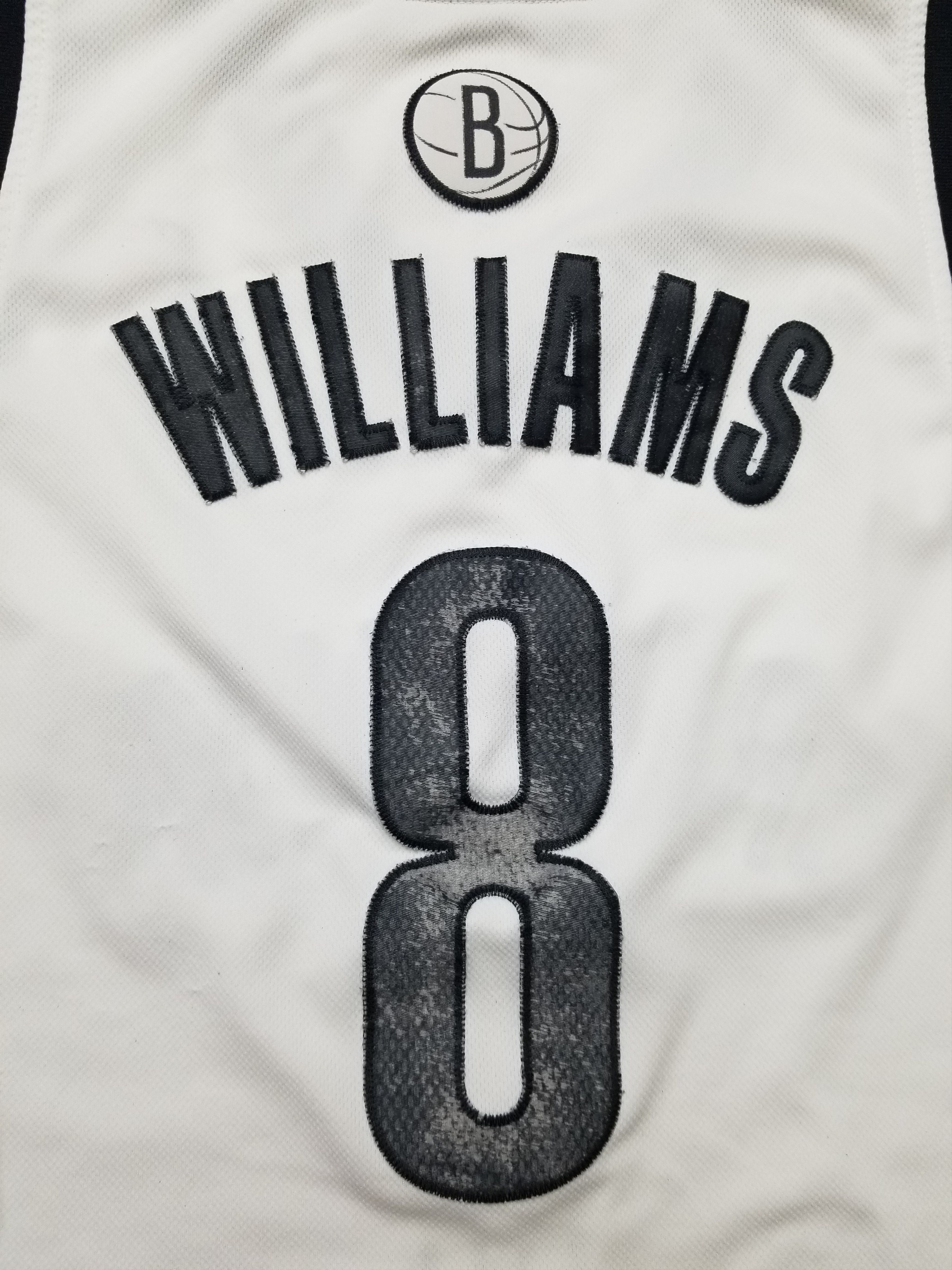 Adidas Brooklyn Nets Deron Williams #8 Basketball Stitched Jersey Size US S / EU 44-46 / 1 - 3 Thumbnail