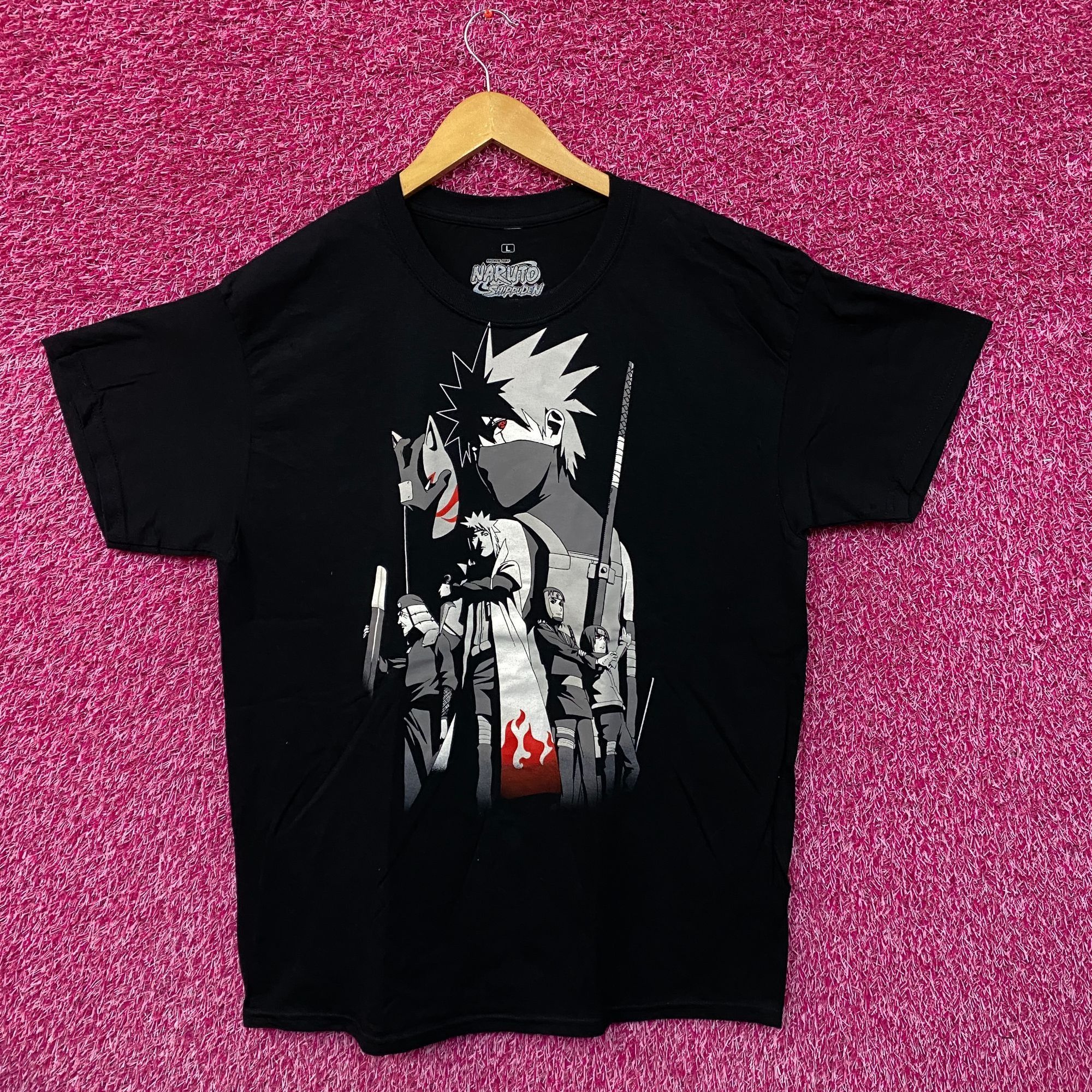 Ripple Junction Naruto Shippuden ANBU Black Ops Kakashi Hokages Anime Tee L Size US L / EU 52-54 / 3 - 1 Thumbnail