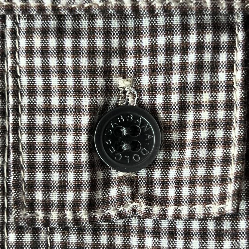 Dolce & Gabbana 🔥ACCEPTOFFERS🔥Dolce & Gabbana Shirt Button Ups Vintage Size US M / EU 48-50 / 2 - 7 Thumbnail