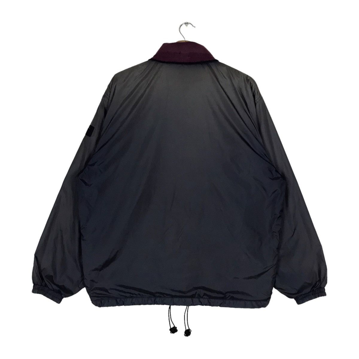 Vintage Vintage Thomas Burberry Reversible Fleece Jacket Size US L / EU 52-54 / 3 - 15 Thumbnail