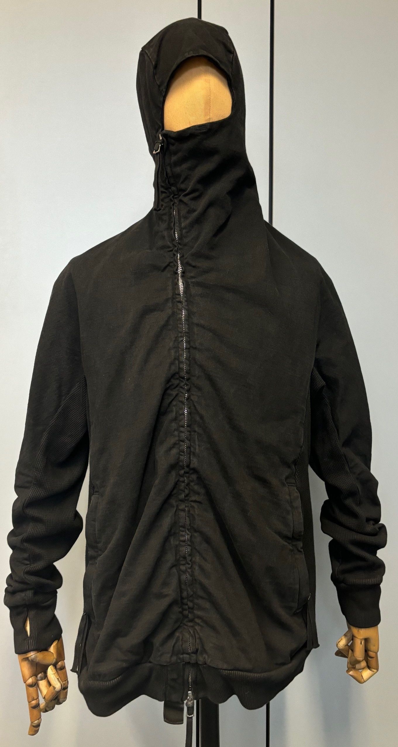 Boris Bidjan Saberi Zipper 2, Black, Size XXL, FTO00002+F0406C