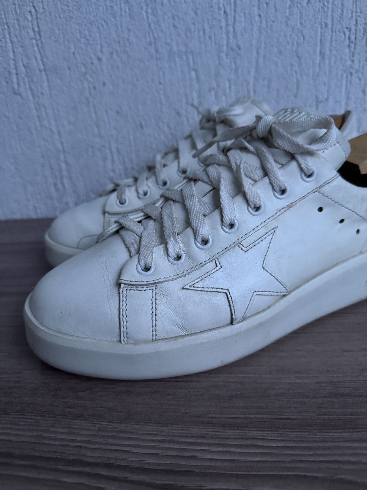 Golden Goose Purestar leather trainers Size US 8 / EU 41 - 4 Thumbnail