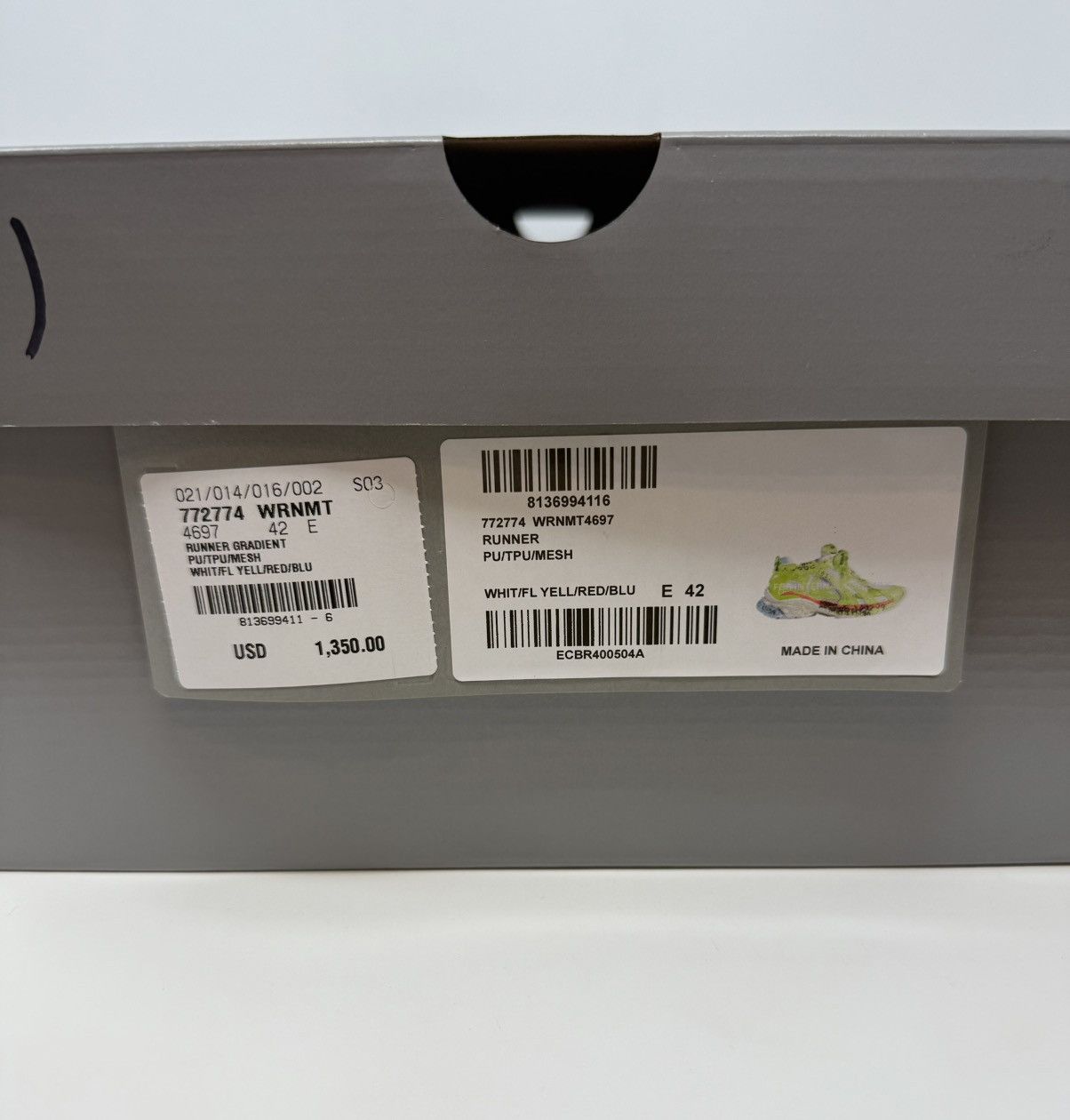 Balenciaga Balenciaga Marathon Runner Sneaker Yellow Unreleased Demna Size US 9 / EU 42 - 10 Thumbnail