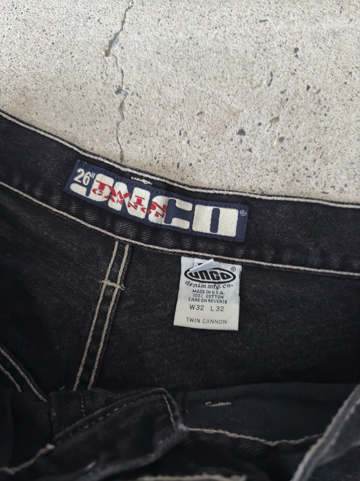 Jean JNCO Jorts - RARE 26” Twin Cannon Size US 32 / EU 48 - 4 Thumbnail