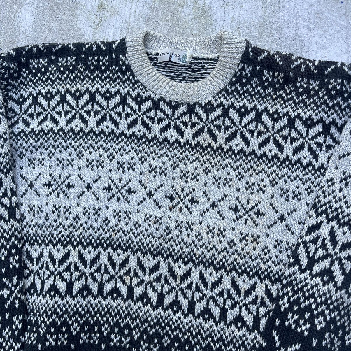 Fieldmaster Vintage Fieldmaster Heavy Knit Nordic Sweater Size US XXL / EU 58 / 5 - 2 Thumbnail