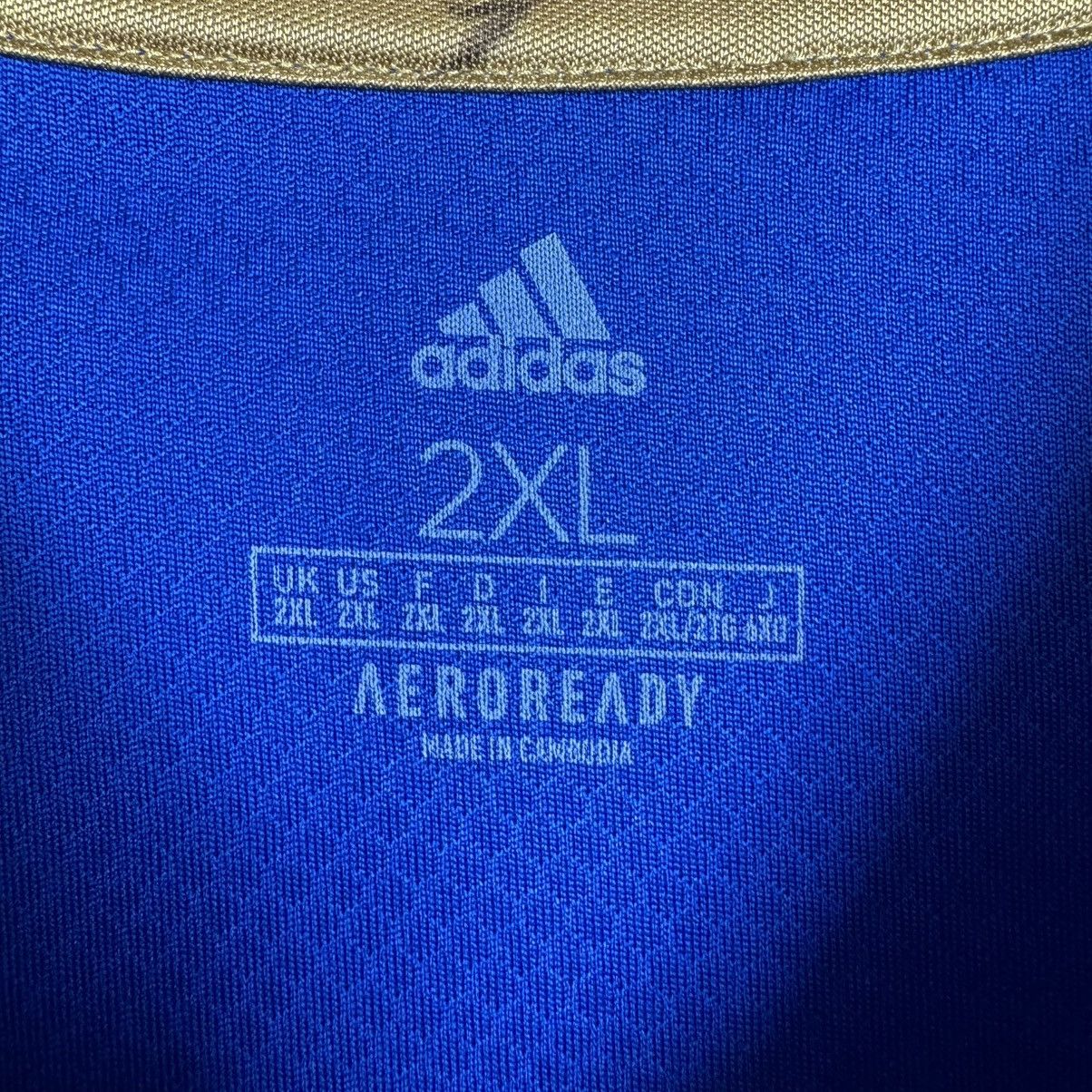 Adidas LEICESTER CITY 2020 2021 HOME FOOTBALL SHIRT SOCCER JERSEY Size US XXL / EU 58 / 5 - 3 Thumbnail