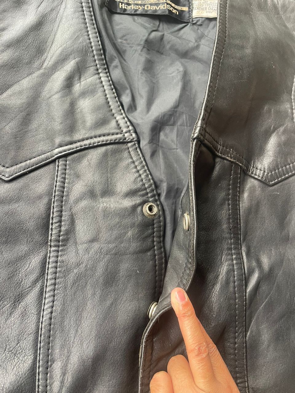 Hein Gericke Vintage HARLEY-DAVIDSON x HEIN GERICKE leather racing jacket Size US M / EU 48-50 / 2 - 5 Thumbnail