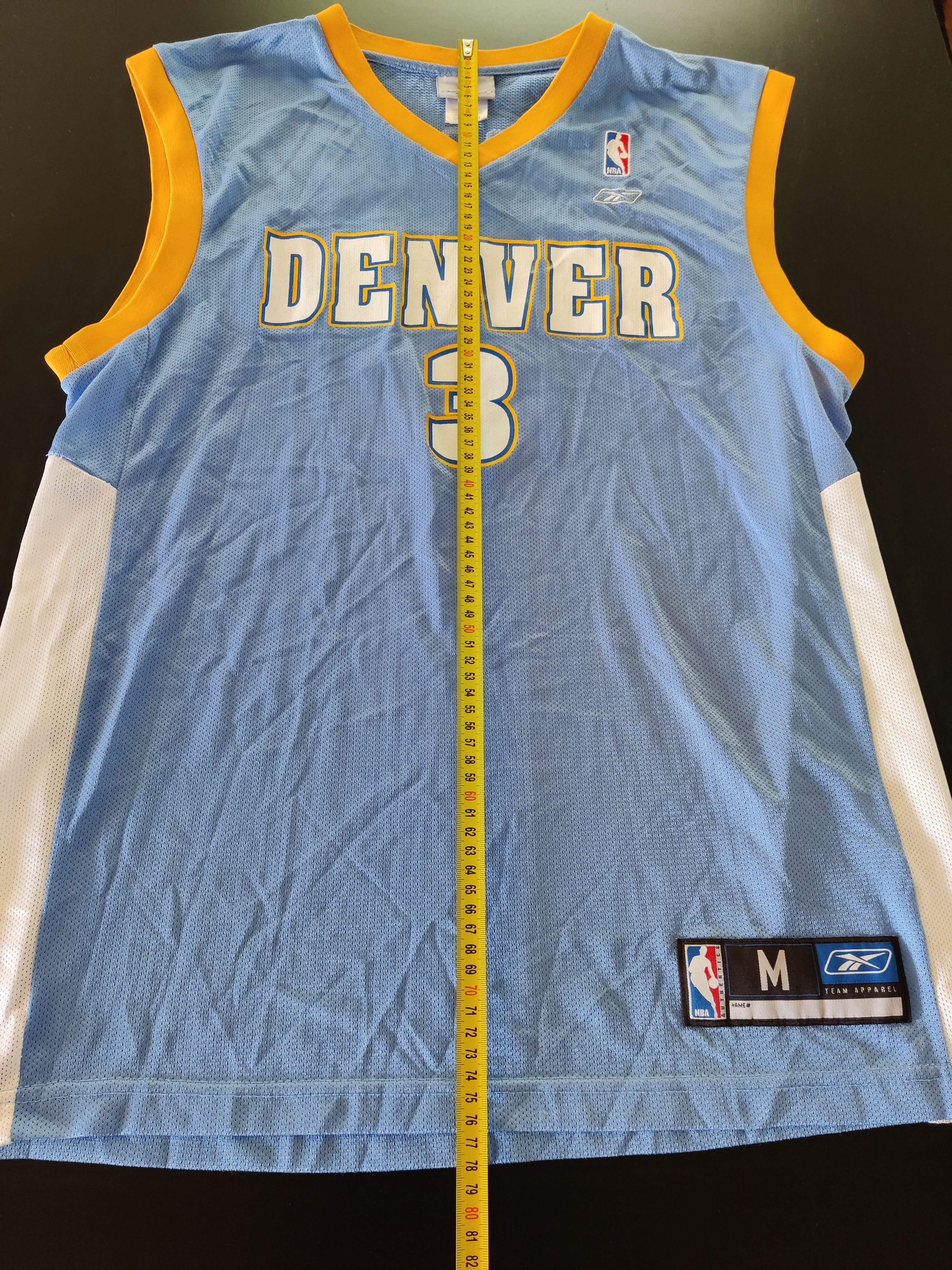 Reebok Reebok NBA Denver Nuggets Yarbrough #3 Jersey 2002-03 M Size US M / EU 48-50 / 2 - 11 Thumbnail