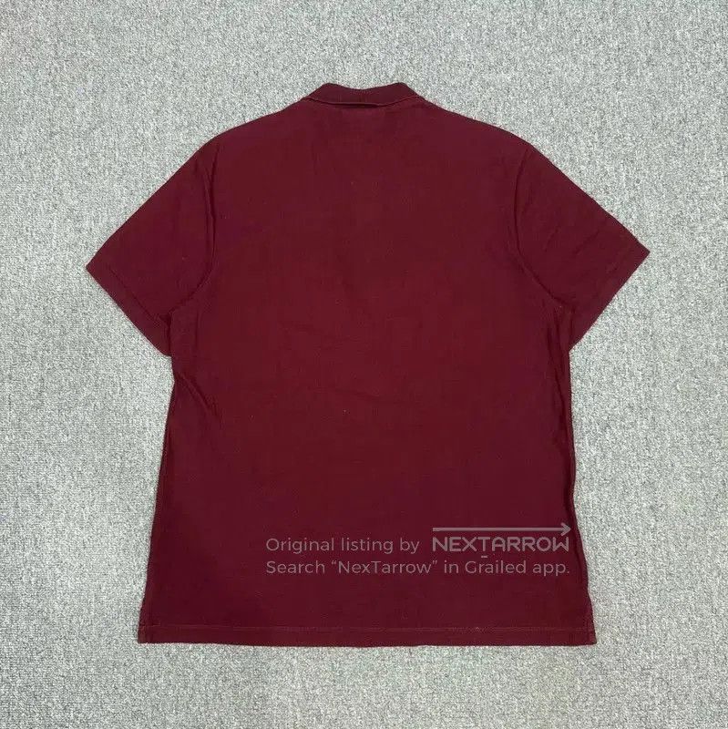 Burberry Burberry Red Cotton Polo Shirt for Men. Size US XL / EU 56 / 4 - 2 Thumbnail