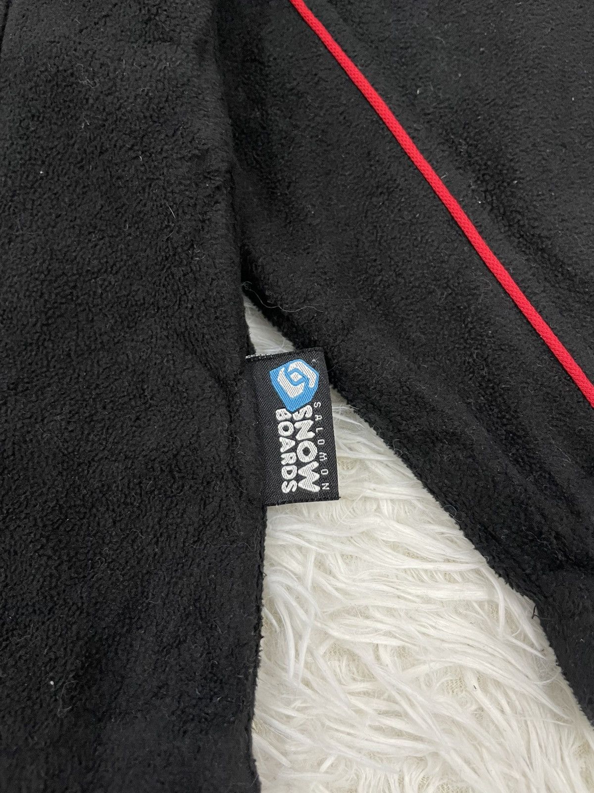 Japanese Brand Bridgestone Blizzak Salomon Snowboards Fleece Jacket Size US L / EU 52-54 / 3 - 6 Thumbnail