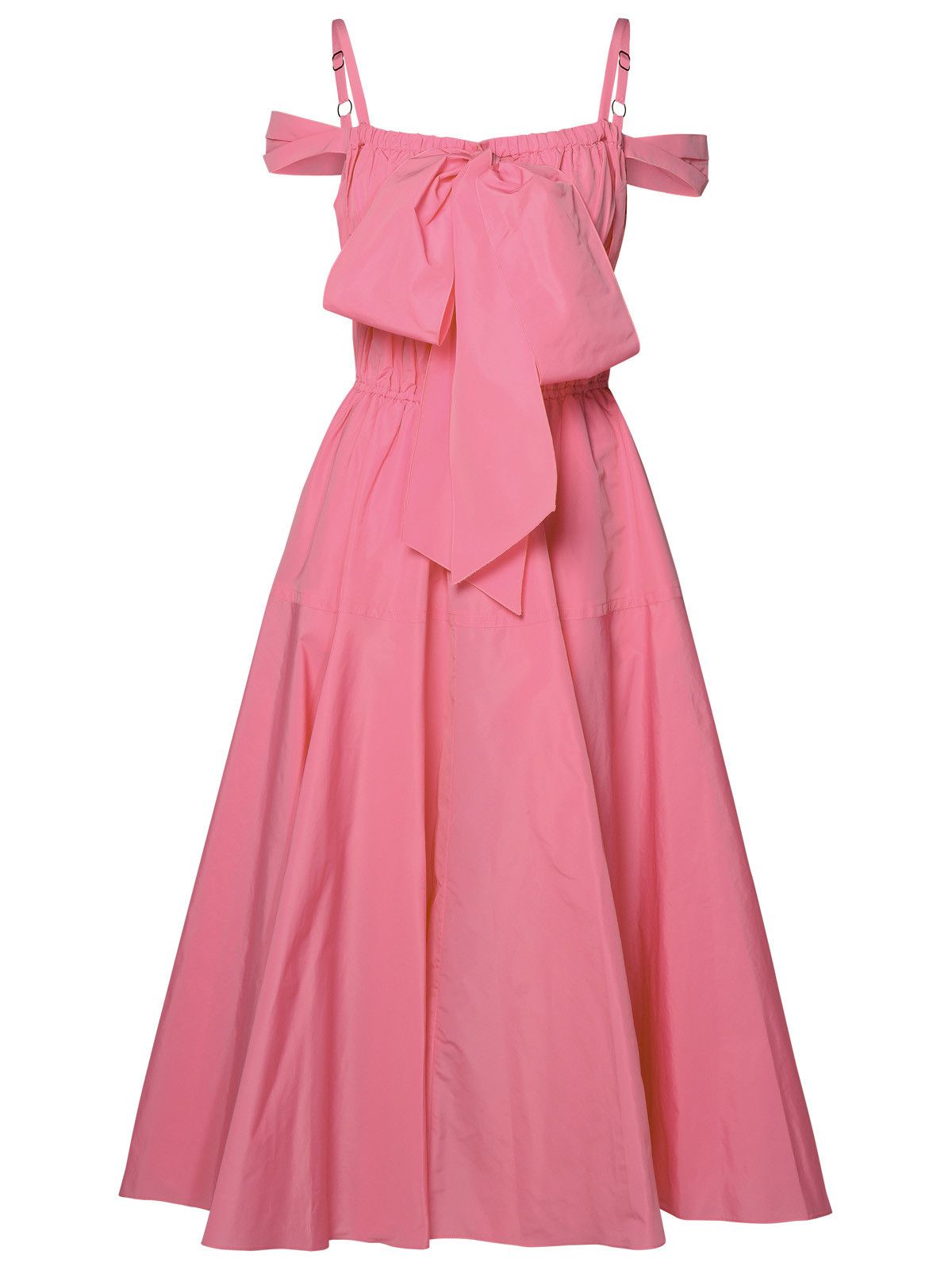 image of Patou Pink Polyester Dress, Women's (Size Medium)