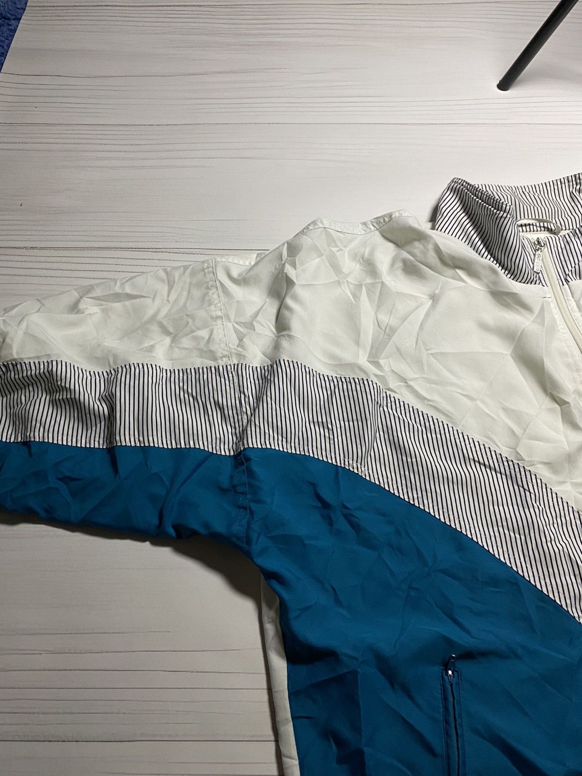 Adidas × Vintage Vintage Adidas Stefan Edberg tennis box fit track jacket Size US M / EU 48-50 / 2 - 14 Thumbnail