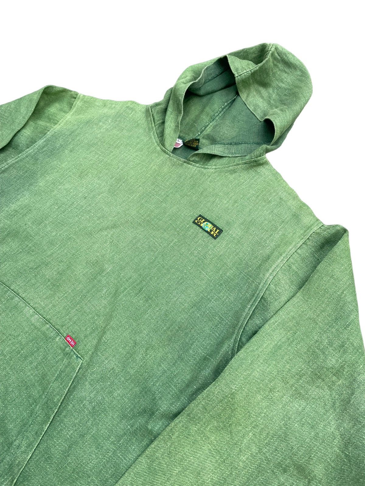 Vintage Vintage Global Gear Hemp Hoodie Size US XL / EU 56 / 4 - 2 Thumbnail