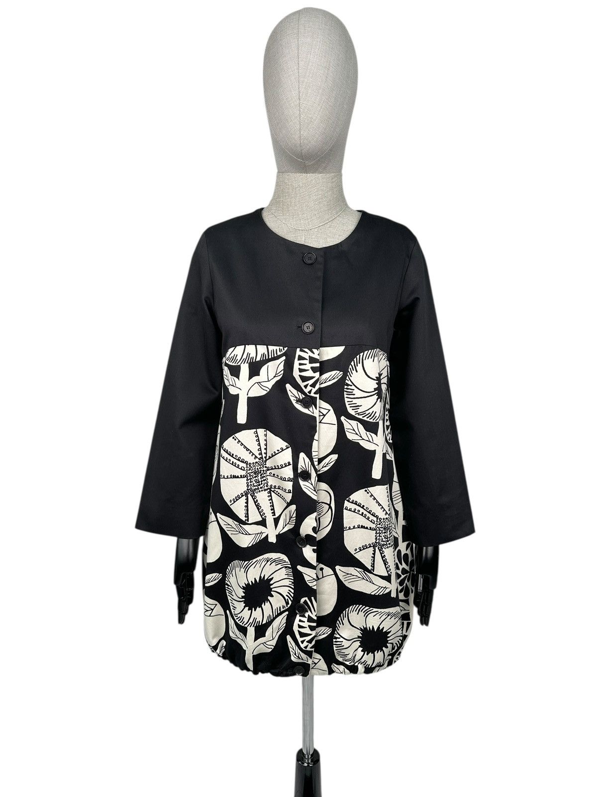 Marimekko MARIMEKKO Evinka Floral Print Light Jacket size 36 Size XS / US 0-2 / IT 36-38 - 1 Thumbnail