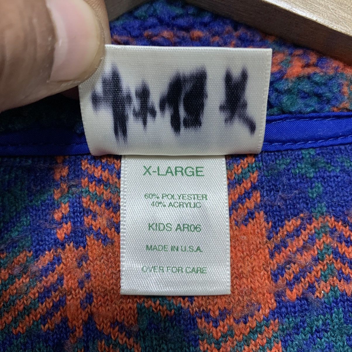 L.L. Bean Vintage LL Bean Tartan Deep Pile Fleece Sweater Size US S / EU 44-46 / 1 - 6 Thumbnail