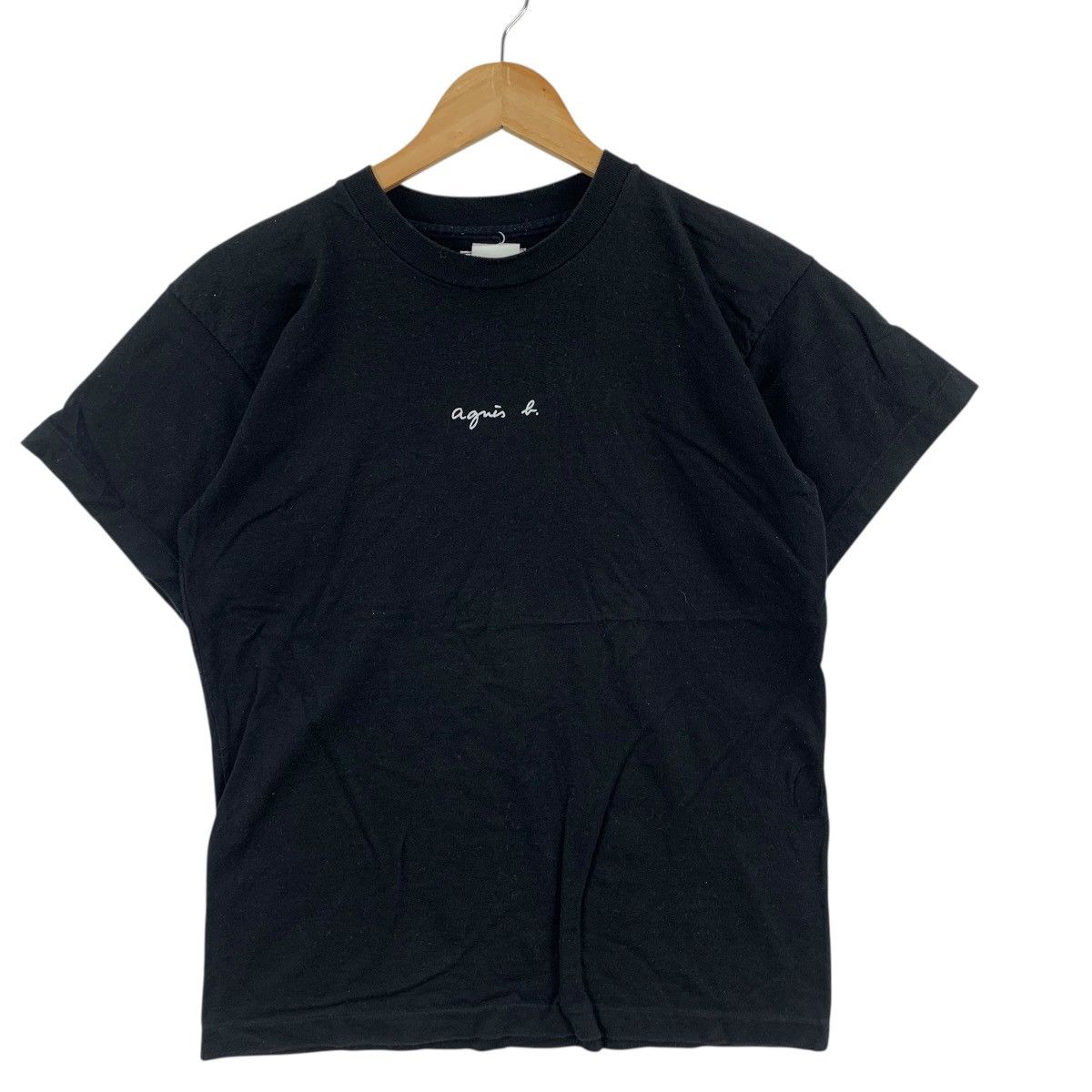 agnes b. Vintage AGNES B. PARIS Made In France Logo Tee Shirt Top Size M / US 6-8 / IT 42-44 - 4 Thumbnail