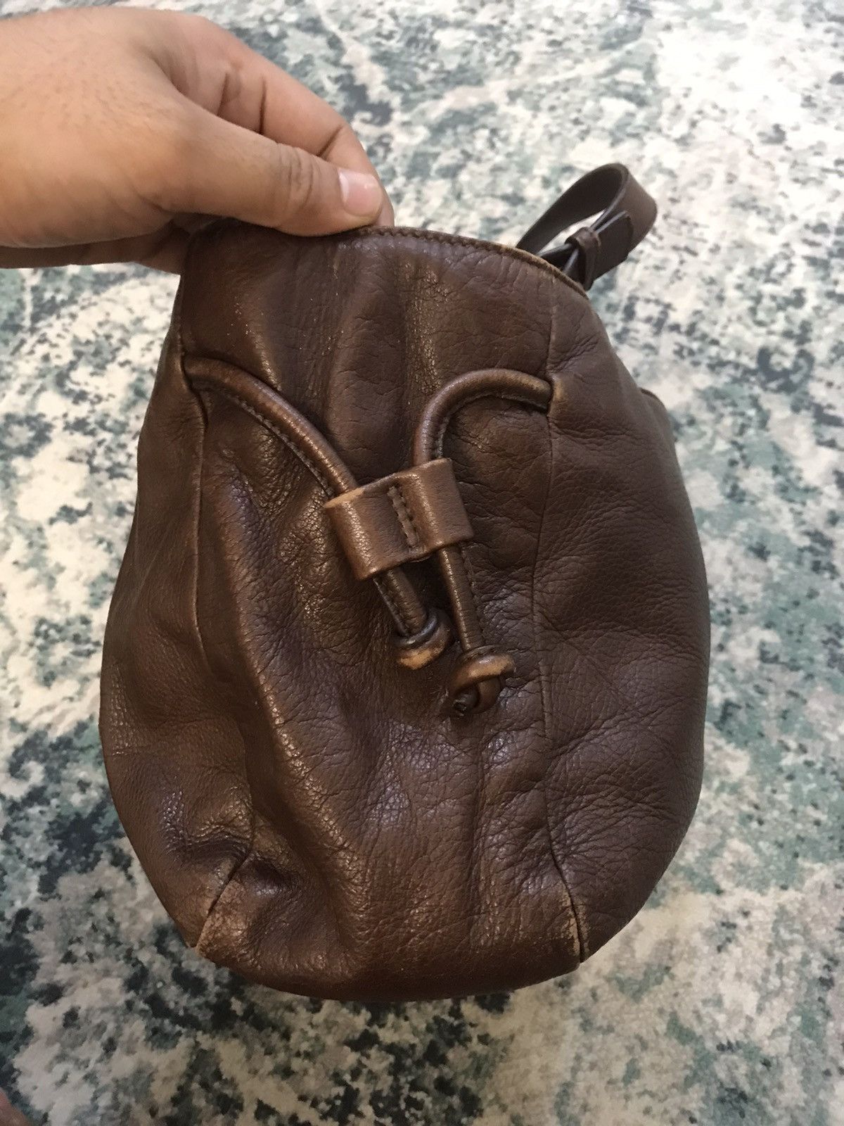 RRL Ralph Lauren PRL Polo Ralph Lauren Genuine Leather Hand Bag Size ONE SIZE - 18 Thumbnail