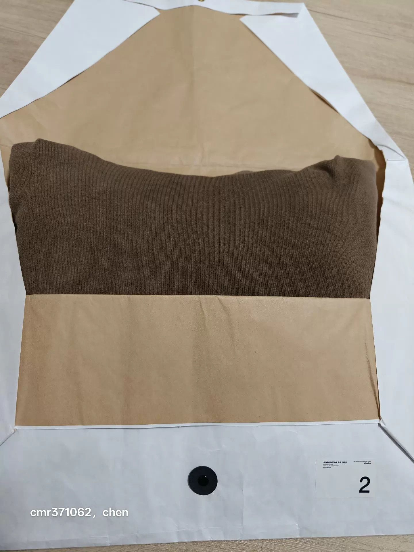 Visvim visvim 22ss jumbo hoodie p.o new mud-dyed fleece Size US M / EU 48-50 / 2 - 8 Thumbnail