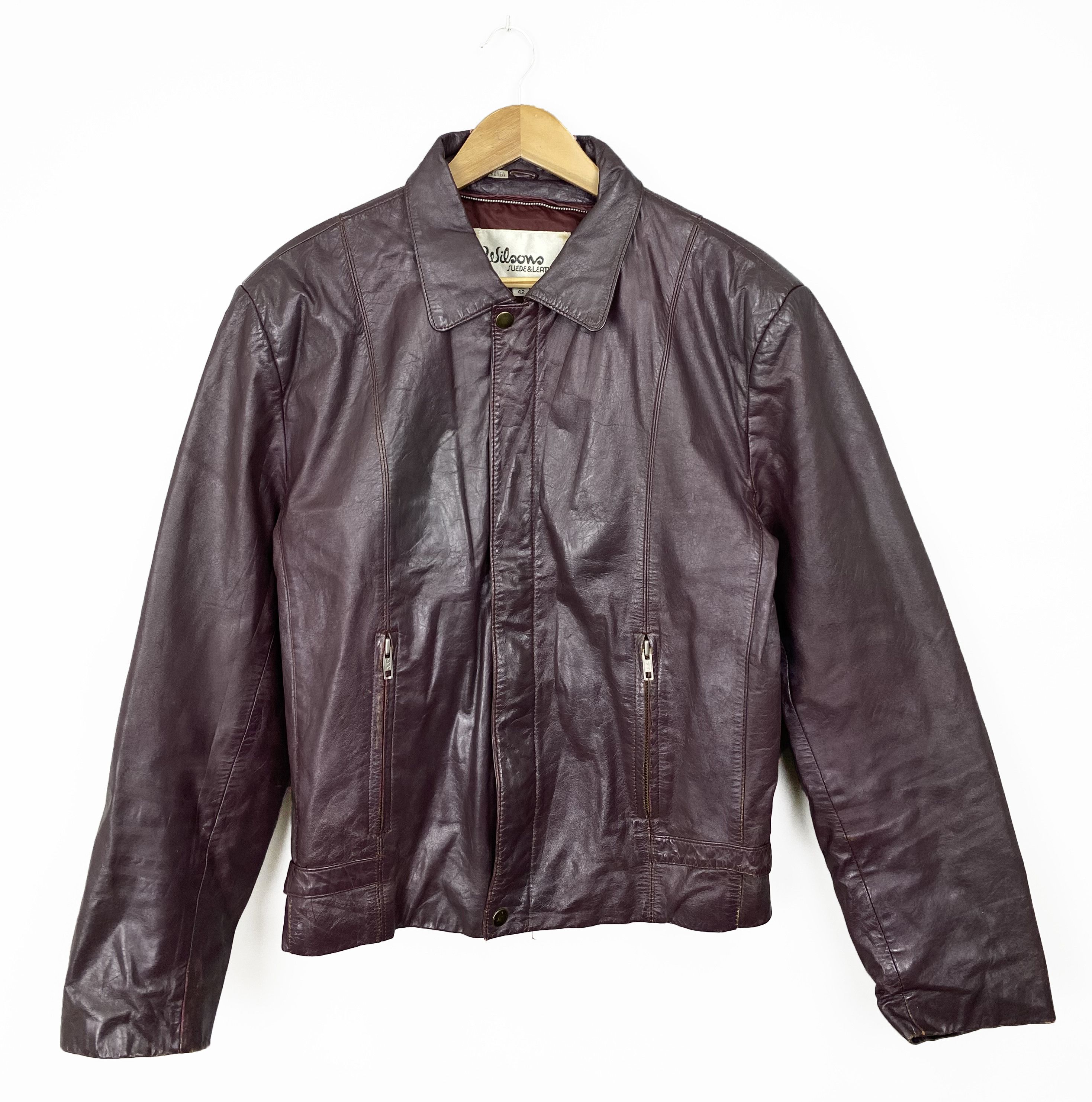 Wilsons Leather Vintage WILSONS Leather Jacket Made in Korea Size 42 Size US XS / EU 42 / 0 - 1 Thumbnail