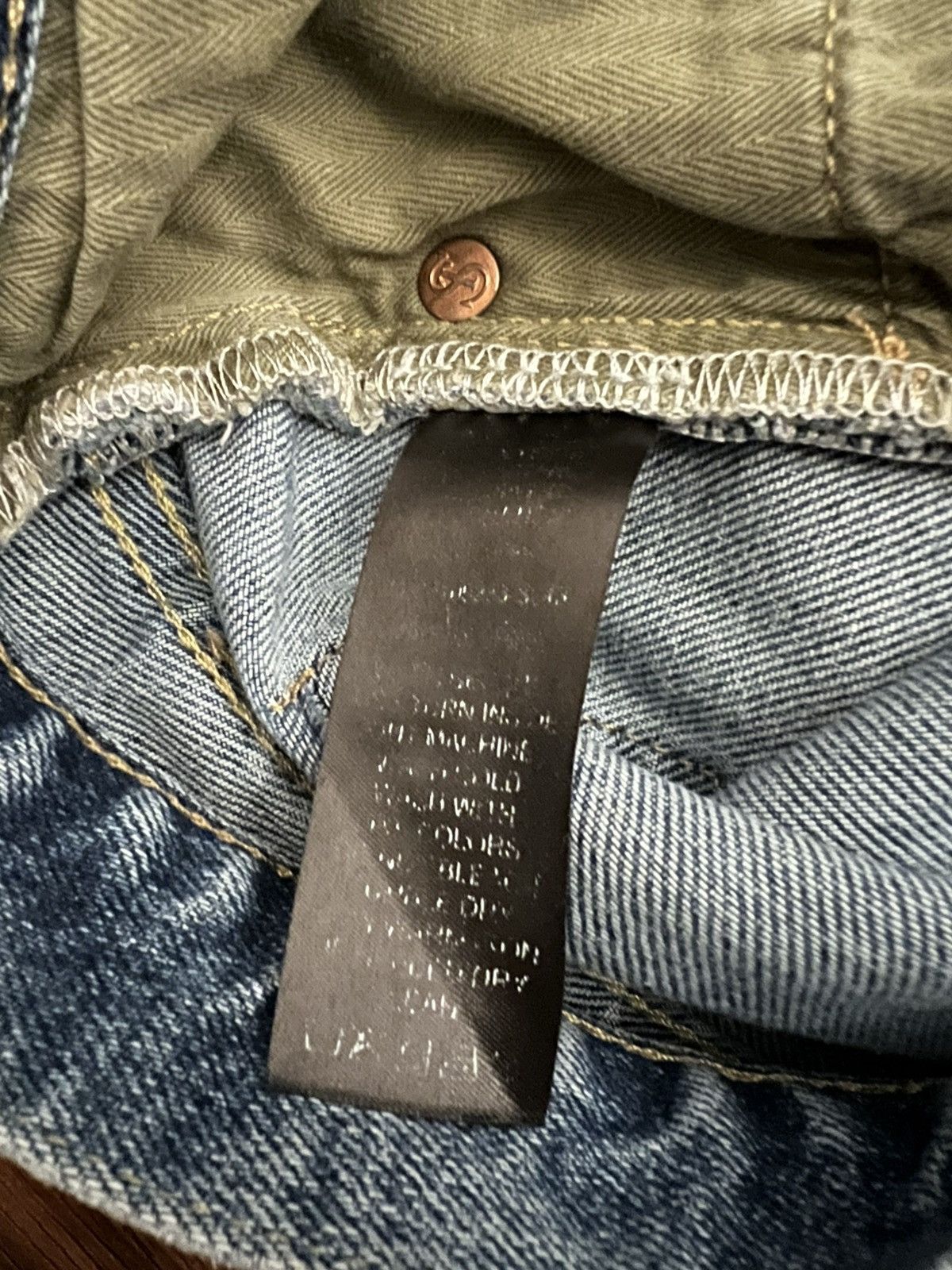 Todd Snyder Todd Snyder Straight Fit Stretch 5-Pocket Denim Jeans Size US 31 - 19 Thumbnail