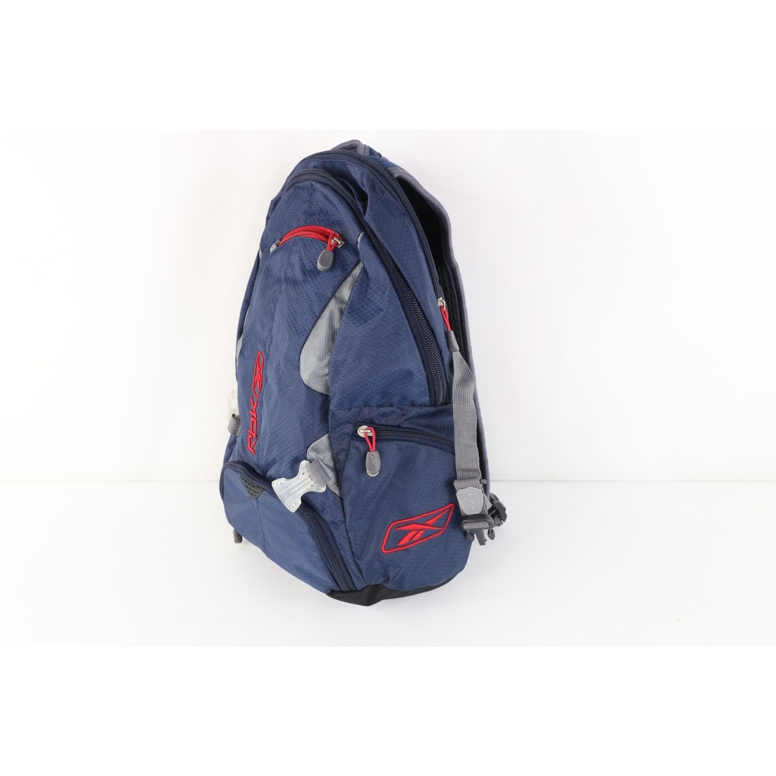 Reebok Vintage 90s Y2K Reebok Spell Out Classic Logo Backpack Bag Size ONE SIZE - 5 Thumbnail